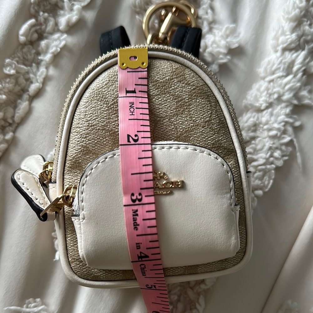 Coach Backpack Keychain - Picture 11 of 13